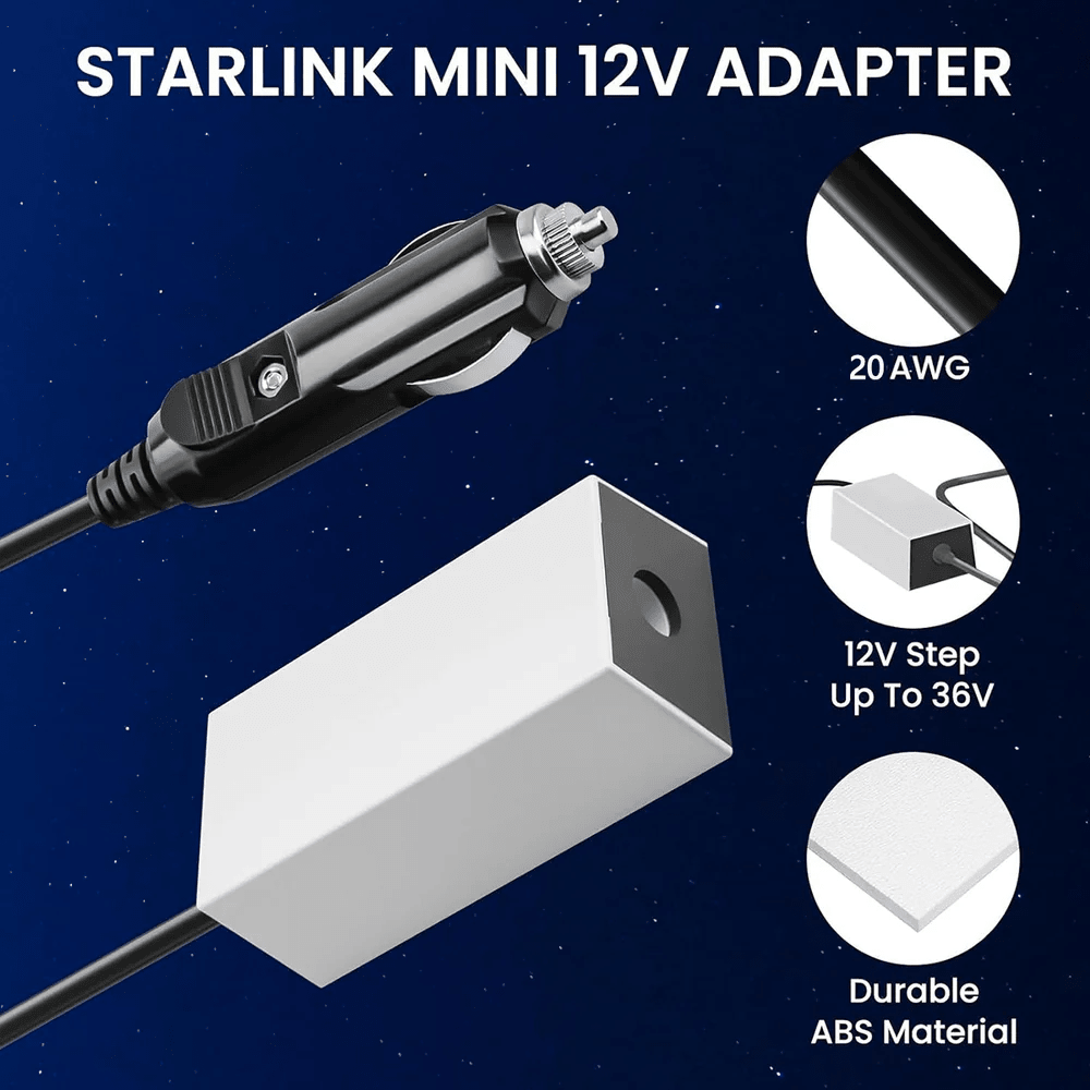 Need Better Internet? Try This Starlink Mini Adapter 12V! - Parts4Star