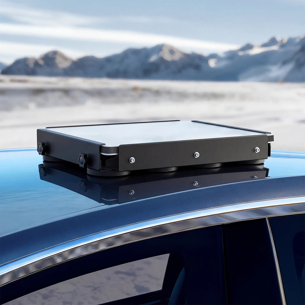 Starlink Mini Heavy-Duty Magnetic Mount with 8 Magnetic Feet, 560 lb Strong Magnetic Force, Heavy-Duty Paint-Safe Roof Mount, No Drilling, Starlink Mini Accessories