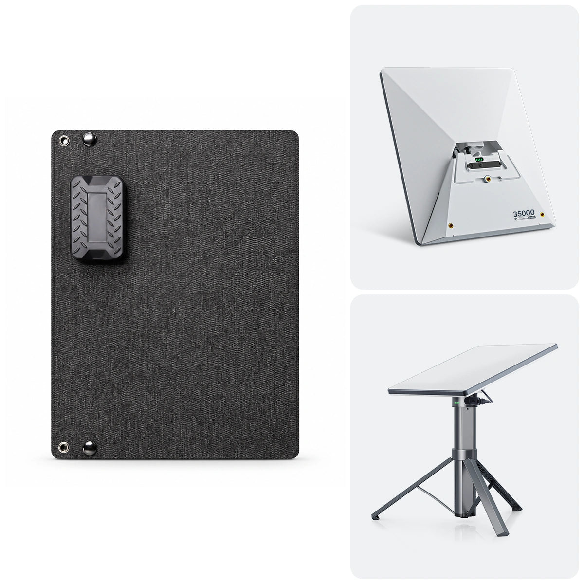 40W Foldable Solar Panel for Starlink Power Banks, USB-C & DC Output