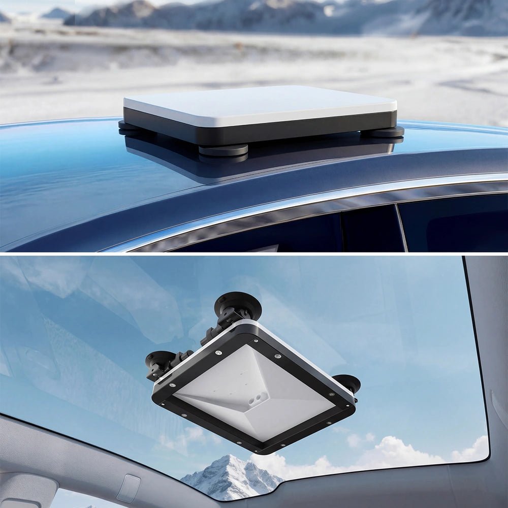 Starlink Mini 2 - in - 1 Magnetic & Suction Cup Mount, Ultra - Durable Heavy - Duty Mount - Parts4Star