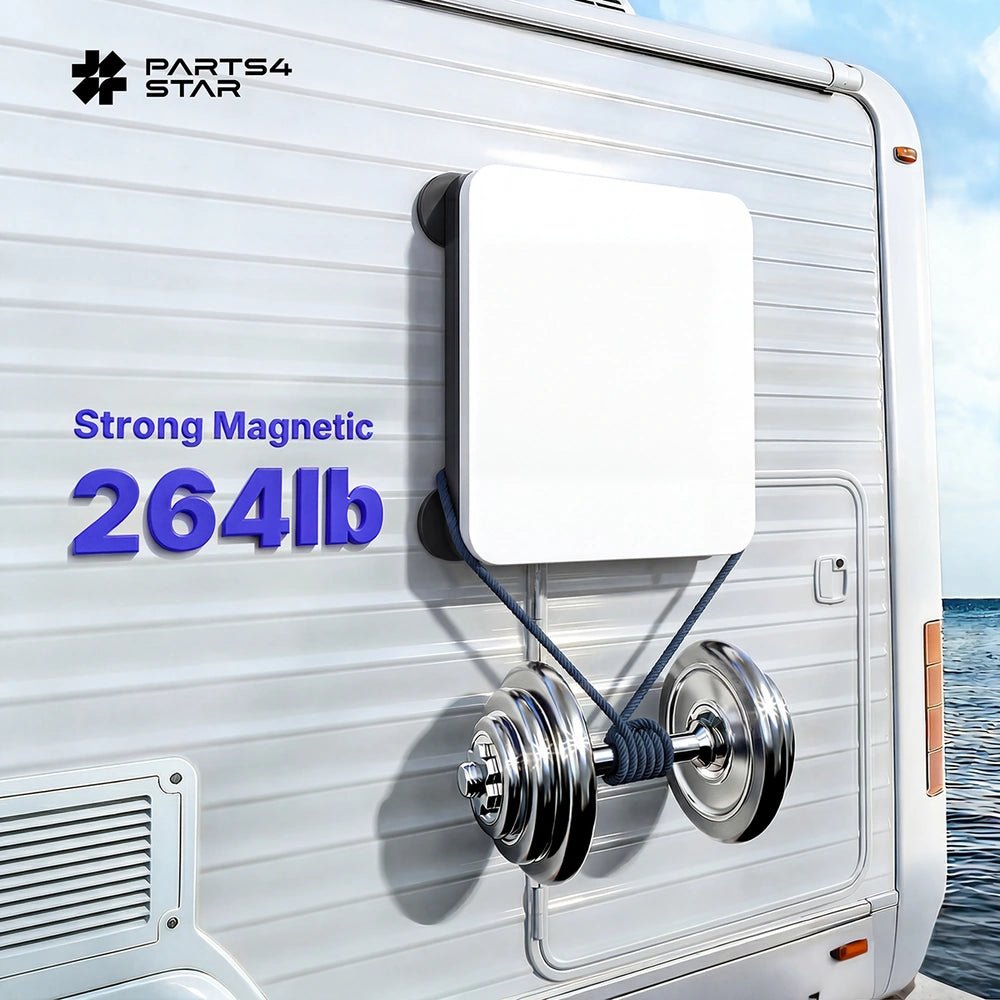 Starlink Mini 2 - in - 1 Magnetic & Suction Cup Mount, Ultra - Durable Heavy - Duty Mount - Parts4Star