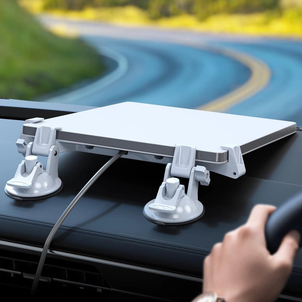 Starlink Mini Dashboard & Windshield Suction Cup Car Mount with Strong Nano Adhesive, Fits Most Vehicles, Starlink Mini Accessories - Parts4Star
