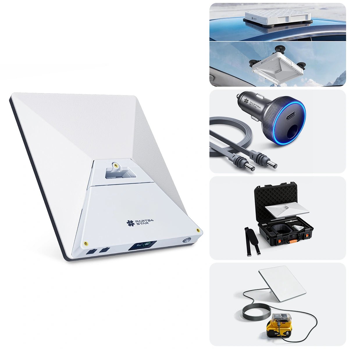Starlink Mini All-in-One Power & Mount Kit (Starlink Mini Dish Not Included) - Parts4Star