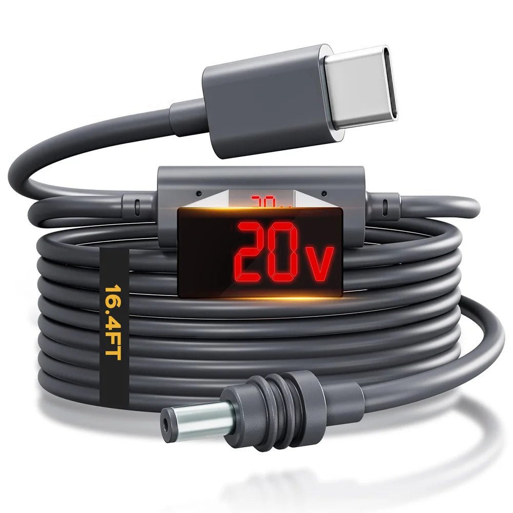Starlink Mini Type C to DC Power Cable – Real - Time Voltage & Current Monitor - Parts4Star