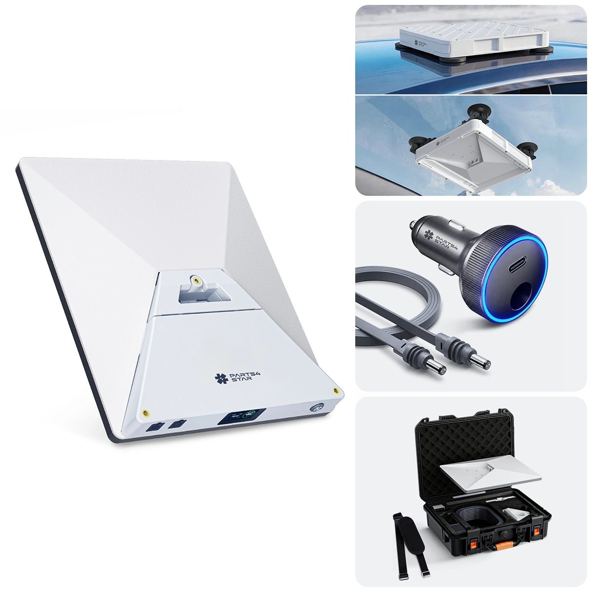 Starlink Mini All-in-One Power & Mount Kit (Starlink Mini Dish Not Included) - Parts4Star