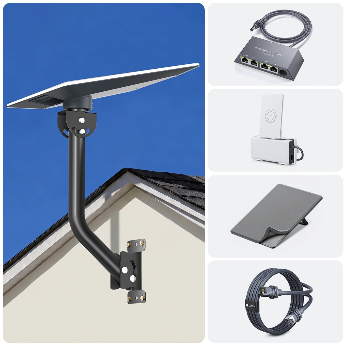 Starlink V5 Home Installation Kit – Complete Mounting & Network Expansion Bundle - Parts4Star