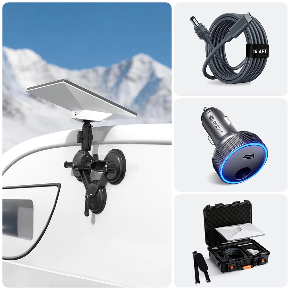Starlink Mini Κιτ ταξιδιού για τροχόσπιτα και υπαίθριες δραστηριότητες
