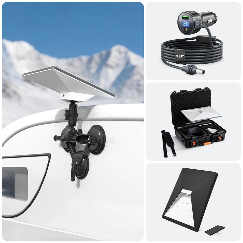 Starlink Mini Κιτ ταξιδιού για τροχόσπιτα και υπαίθριες δραστηριότητες