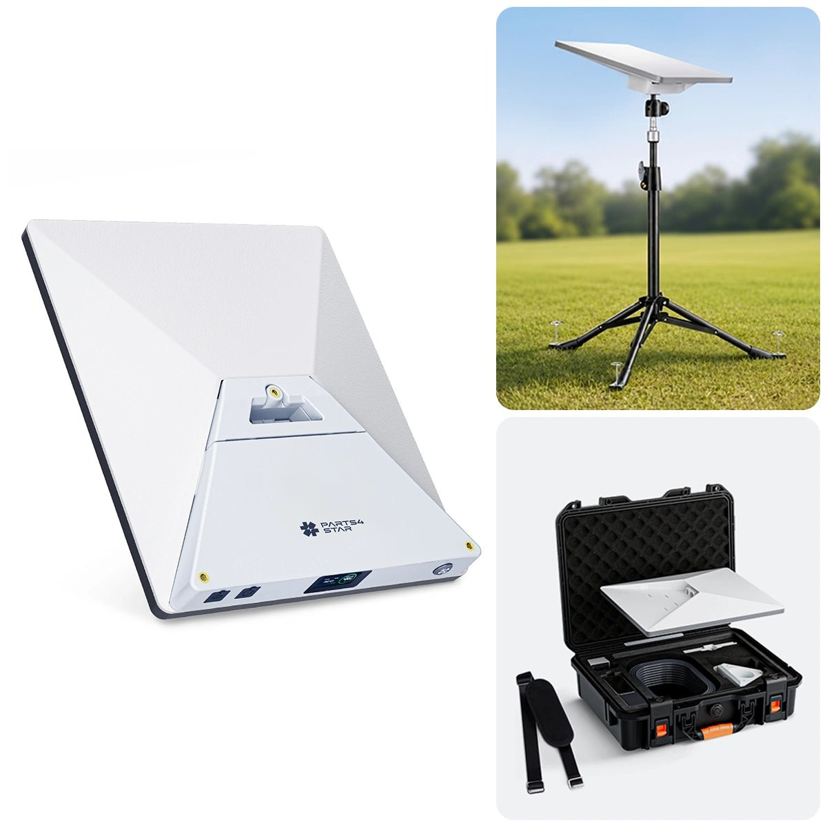 Starlink Mini All-in-One Power & Mount Kit (Starlink Mini Dish Not Included) - Parts4Star