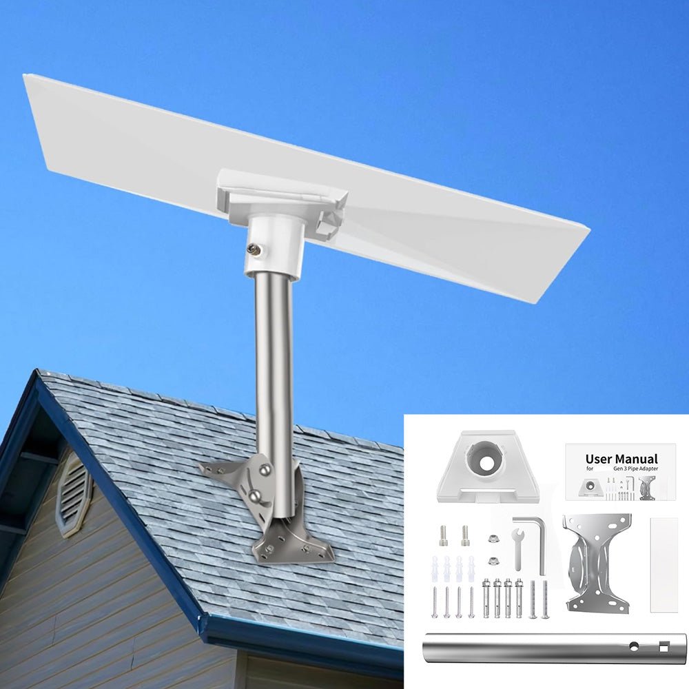 Starlink Gen 3 Straight Pipe Roof Mount Kit for Standard 4 / 4X - Parts4Star