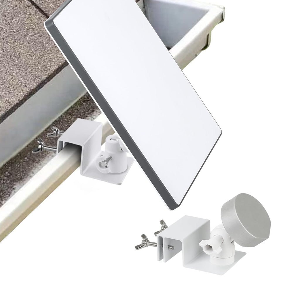 Adjustable Gutter Mount with Screw Adapter for Starlink Mini - Parts4Star