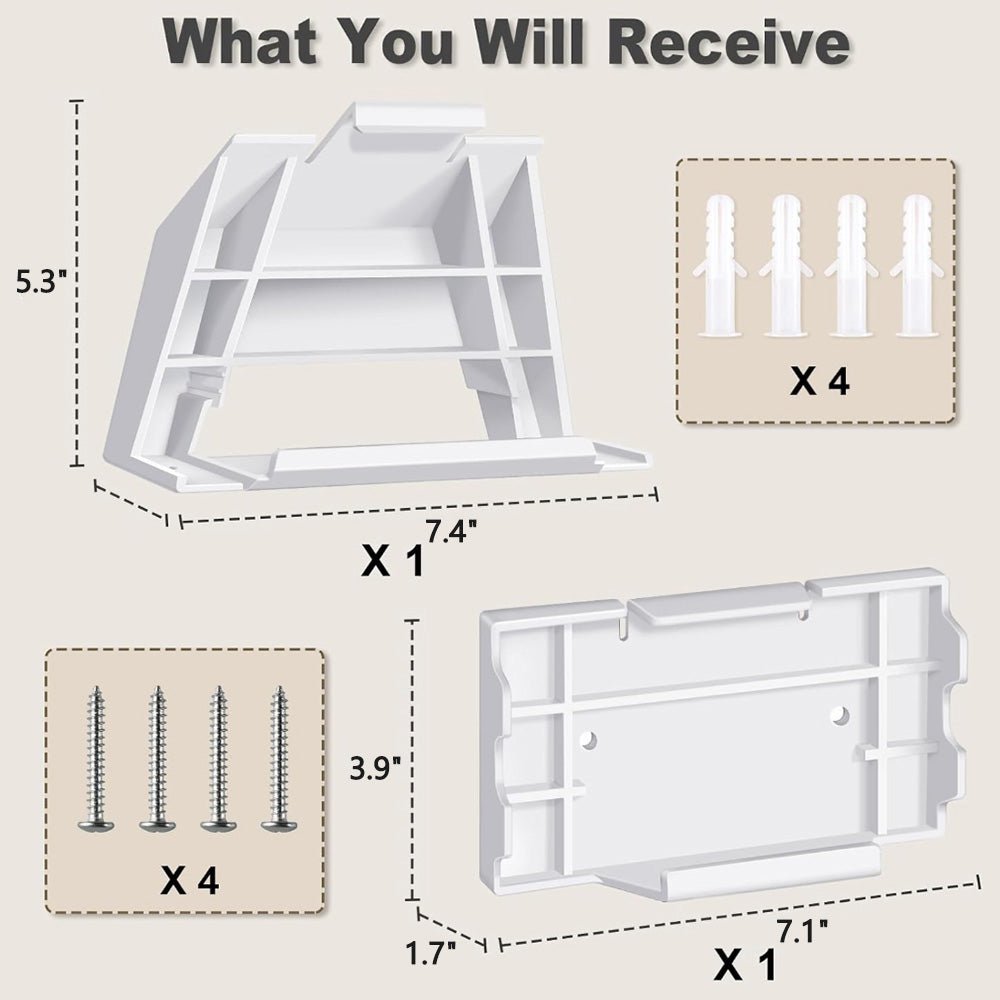 Starlink Gen 3 Router & Power Supply Wall Mount Kit for Standard 4 / 4X - Parts4Star