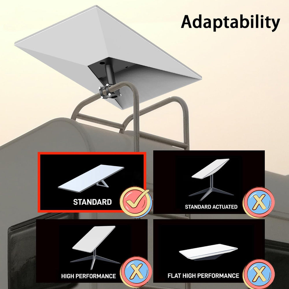 Universal takstativmonteringssett for Starlink Gen 3
