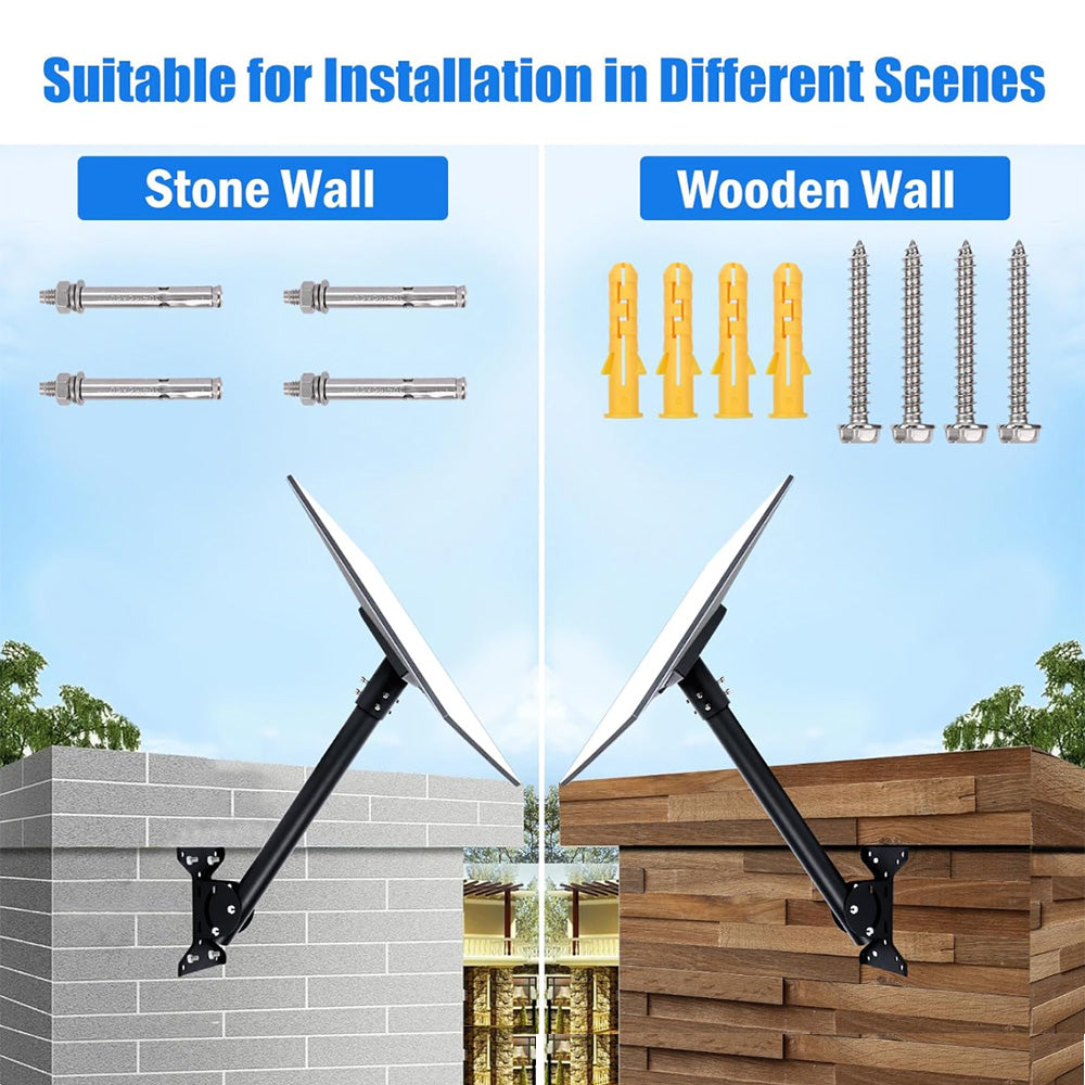 Starlink Gen Kit de fixation réglable pour poteau de toit 3 pouces pour standard 4/4X