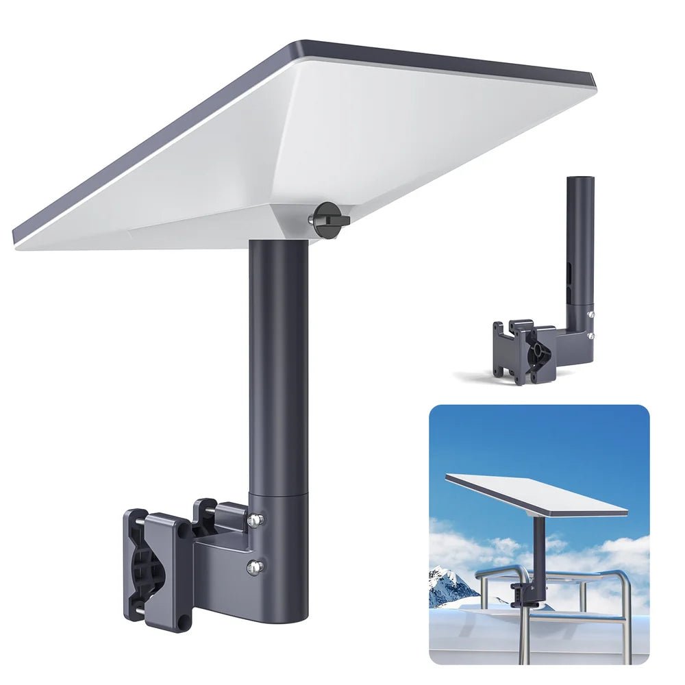 Heavy - Duty Aluminum Alloy Pole Mount for Starlink Mini – For RV, Roof & Ladder - Parts4Star