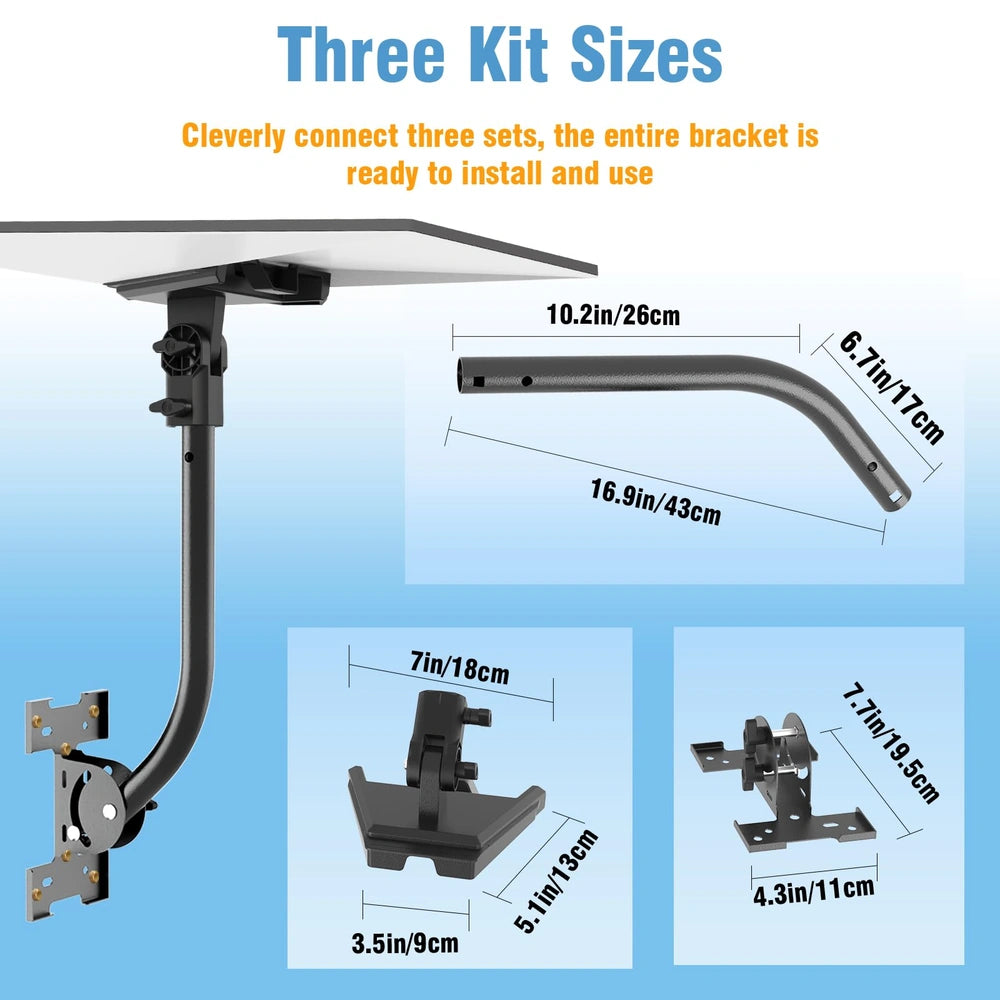 Starlink Gen 3 supports-Toit et mur pour 4/4X standard