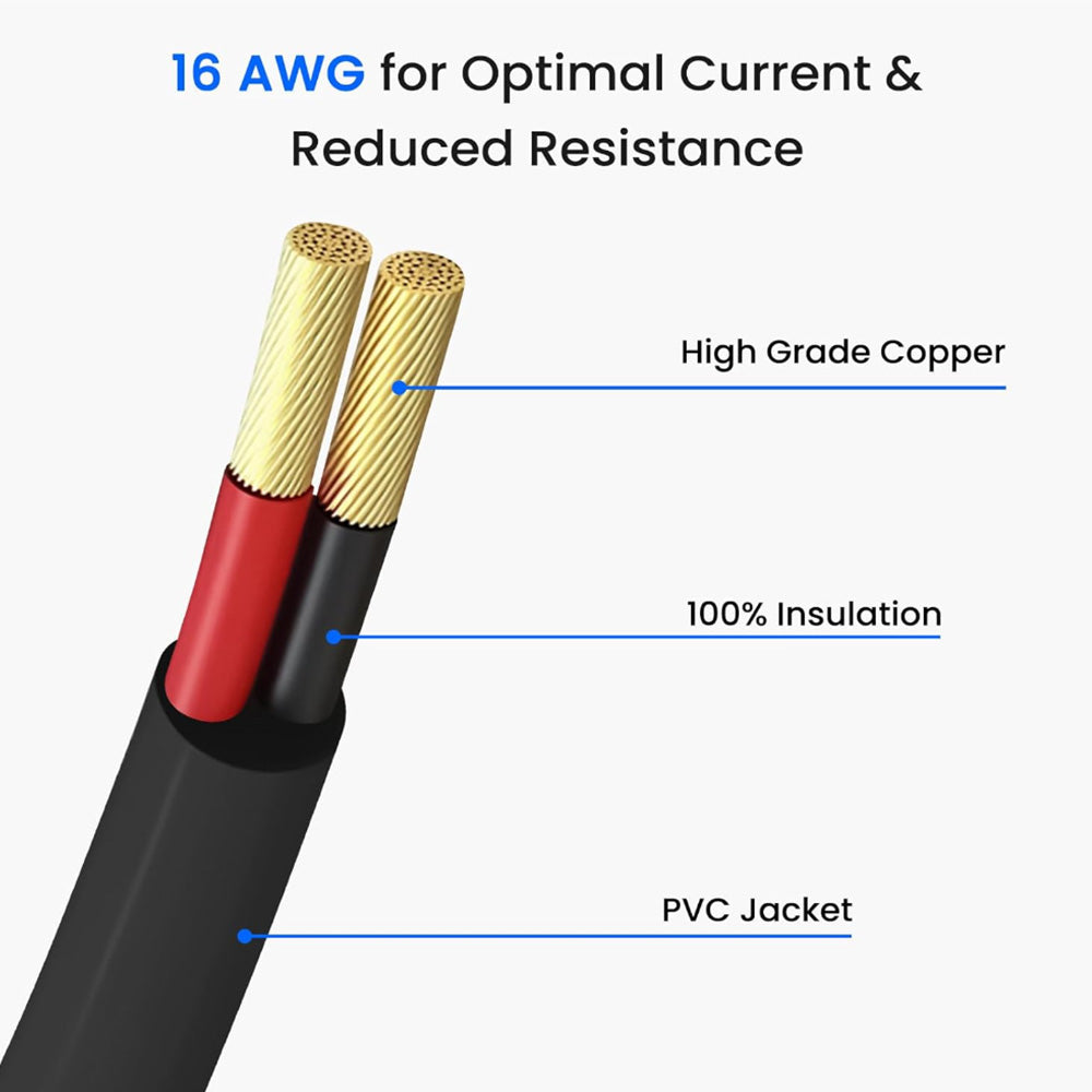 STARGEAR XT60 to DC Power Cable for Starlink Mini (1.5M / 4.9FT)
