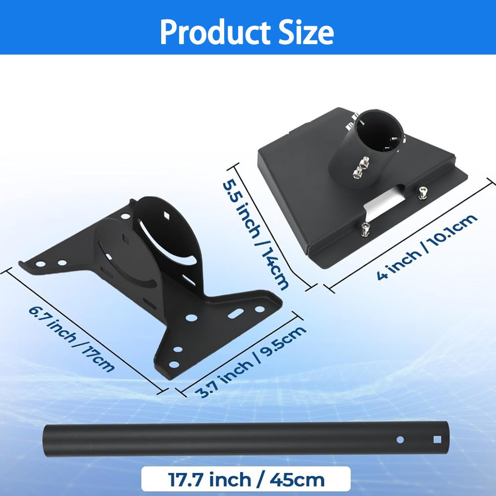 Starlink Gen 3 Adjustable Roof Pole Mount Kit for Standard 4 / 4X - Parts4Star