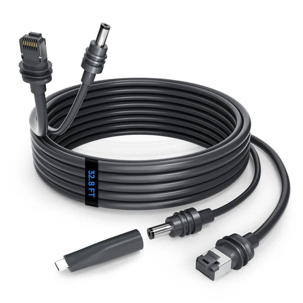 All-in-One Starlink Mini Ethernet & Power Cable - RJ45 & DC Connections