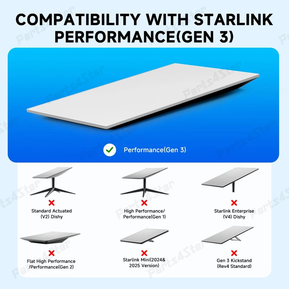 Starlink Gen 3 Performance Pipe Adapter - Parts4Star