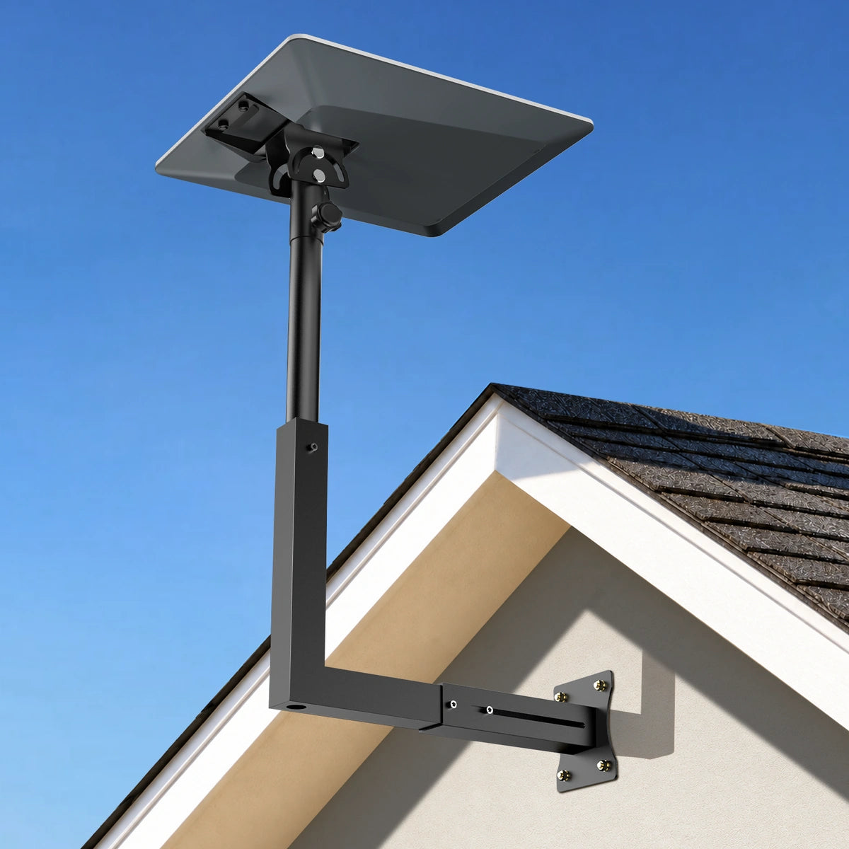 Starlink V5 Wall & Roof Mount - Adjustable Telescoping Arm & Pipe Adapter