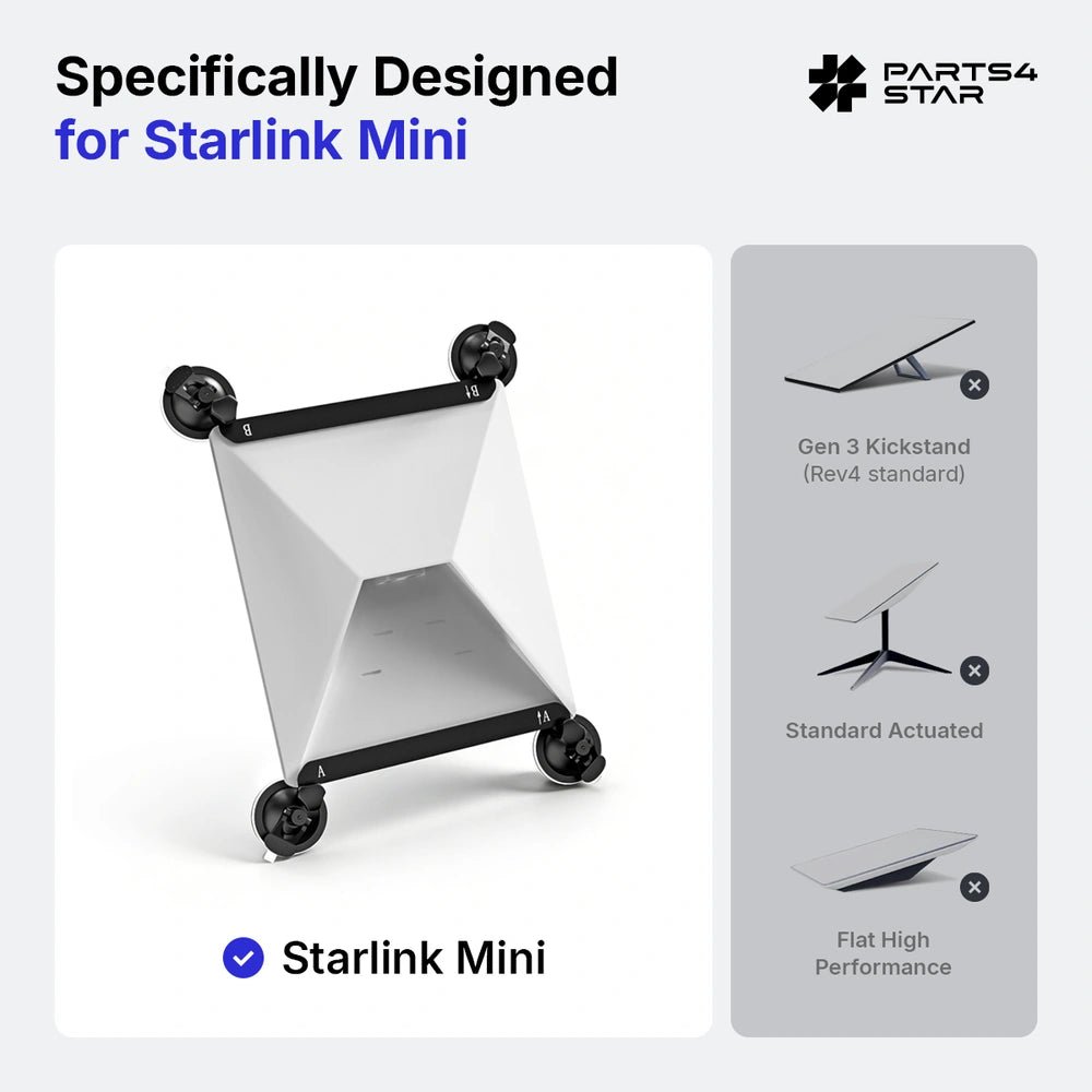 Starlink Mini Suction Cup Car Mount - Parts4Star