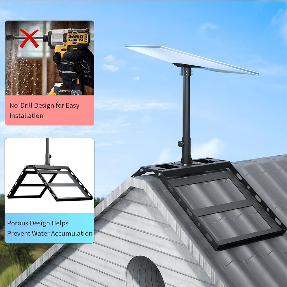 Starlink Gen 3 Adjustable Roof Ridge Mount Kit for Standard 4 / 4X - Parts4Star