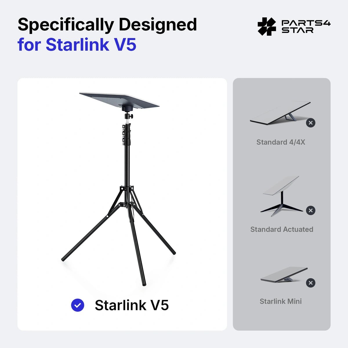 Starlink V5 Adjustable Tripod Mount - Parts4Star