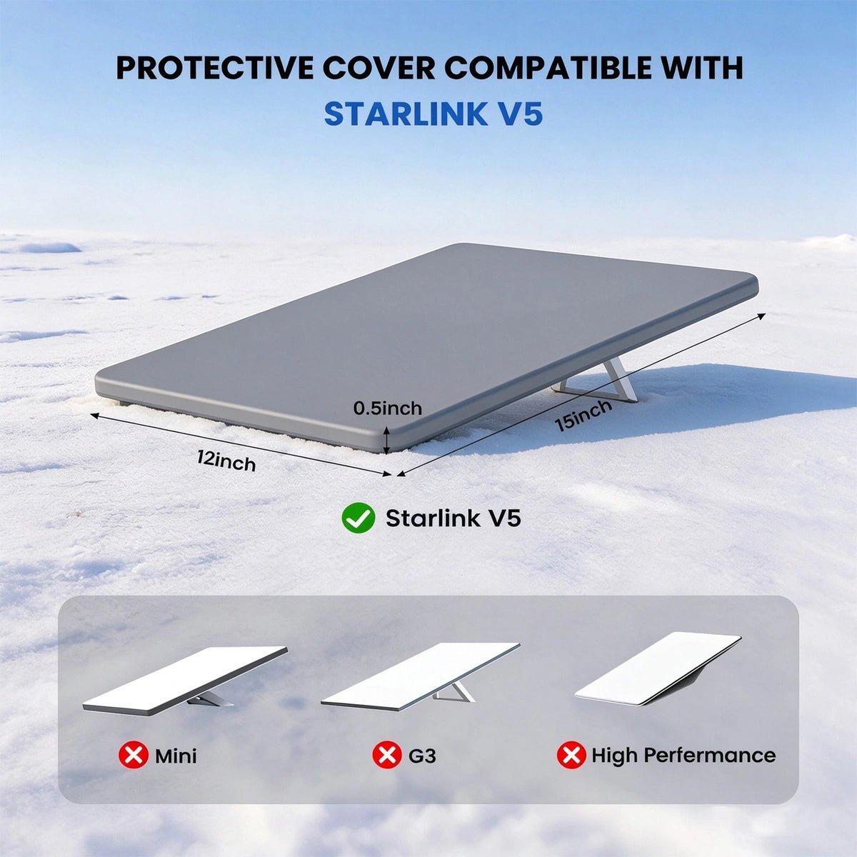 Starlink V5 Silicone Protective Cover - Signal-Safe Design - Parts4Star