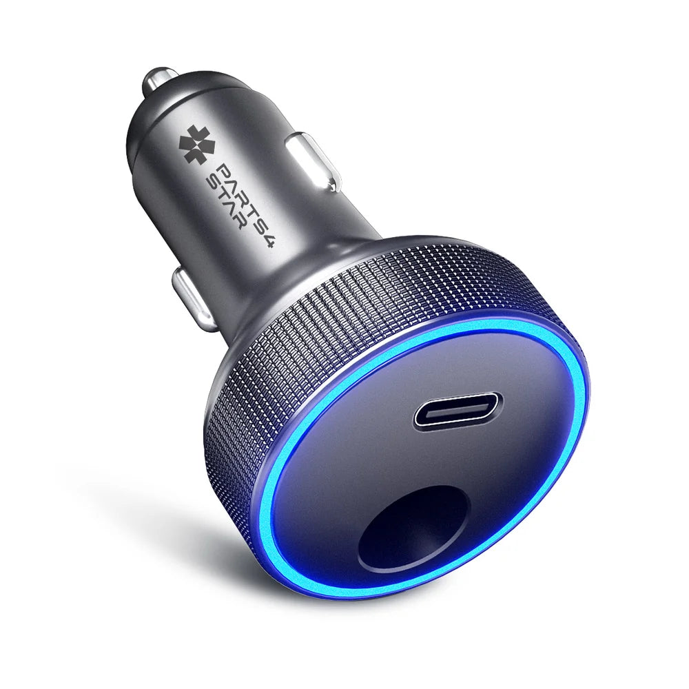 Starlink Mini Car Adapter12V/24V to 30V DC Step-Up Converter, 30W USB-C Car Charger with Blue Indicator Light, Starlink Mini Accessories