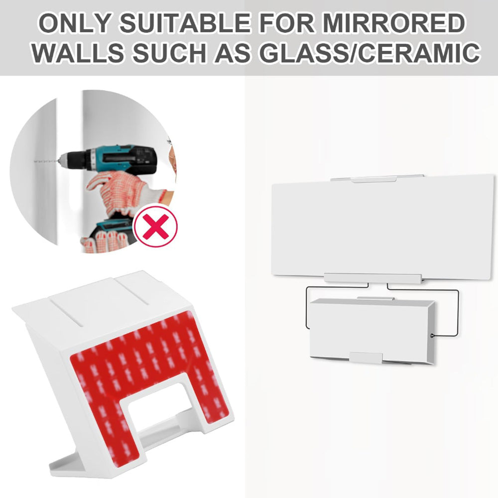 Router & Power Supply Wall Mount Kit for Starlink Gen 3 - No Drilling or Screws Required