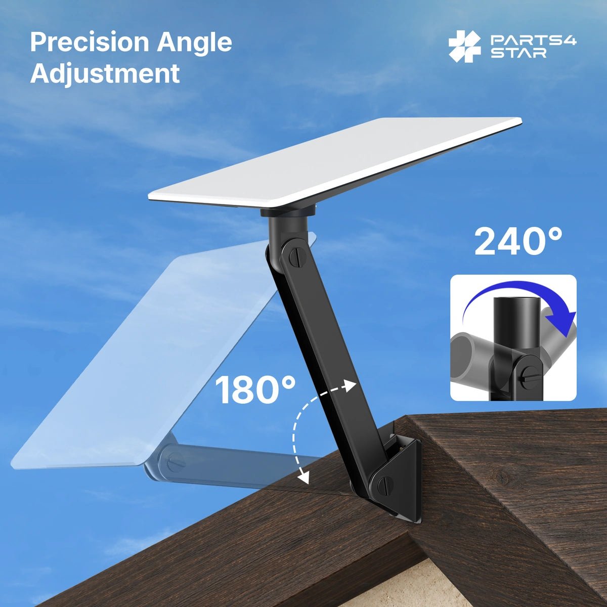 Starlink V5 Double Pivot Home Mount - OEM Style - Parts4Star