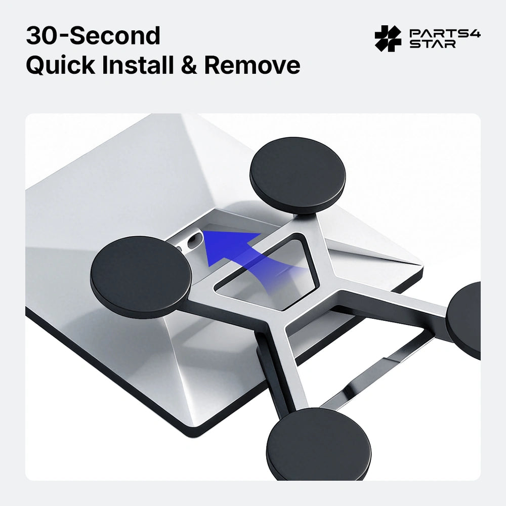 Starlink Mini Support magnétique à dégagement rapide, force de maintien magnétique de 90 kg, fixation sur toit de véhicule sans perçage. Starlink Mini Accessoires