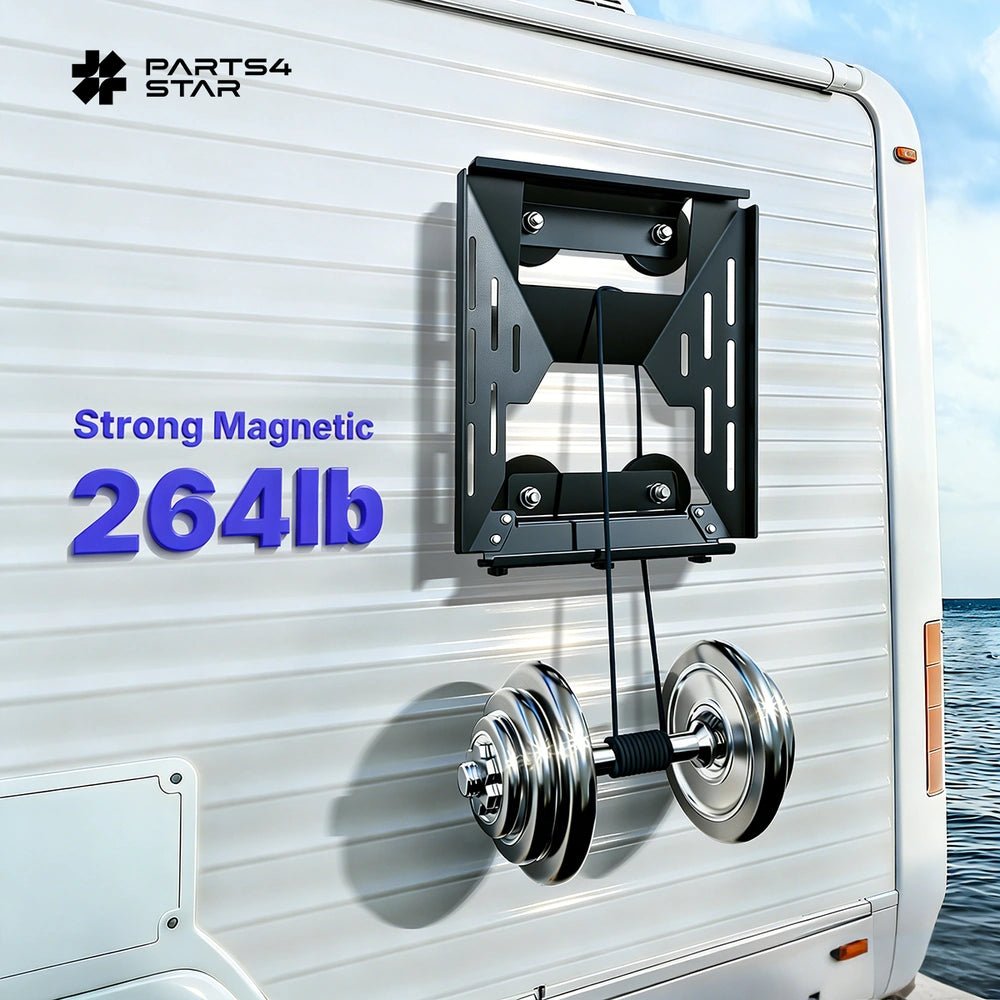 Starlink Mini Magnetic Mount with 264 lb Strong Magnetic Force, Heavy - Duty Paint - Safe Roof Mount, No Drilling, Starlink Mini Accessories - Parts4Star
