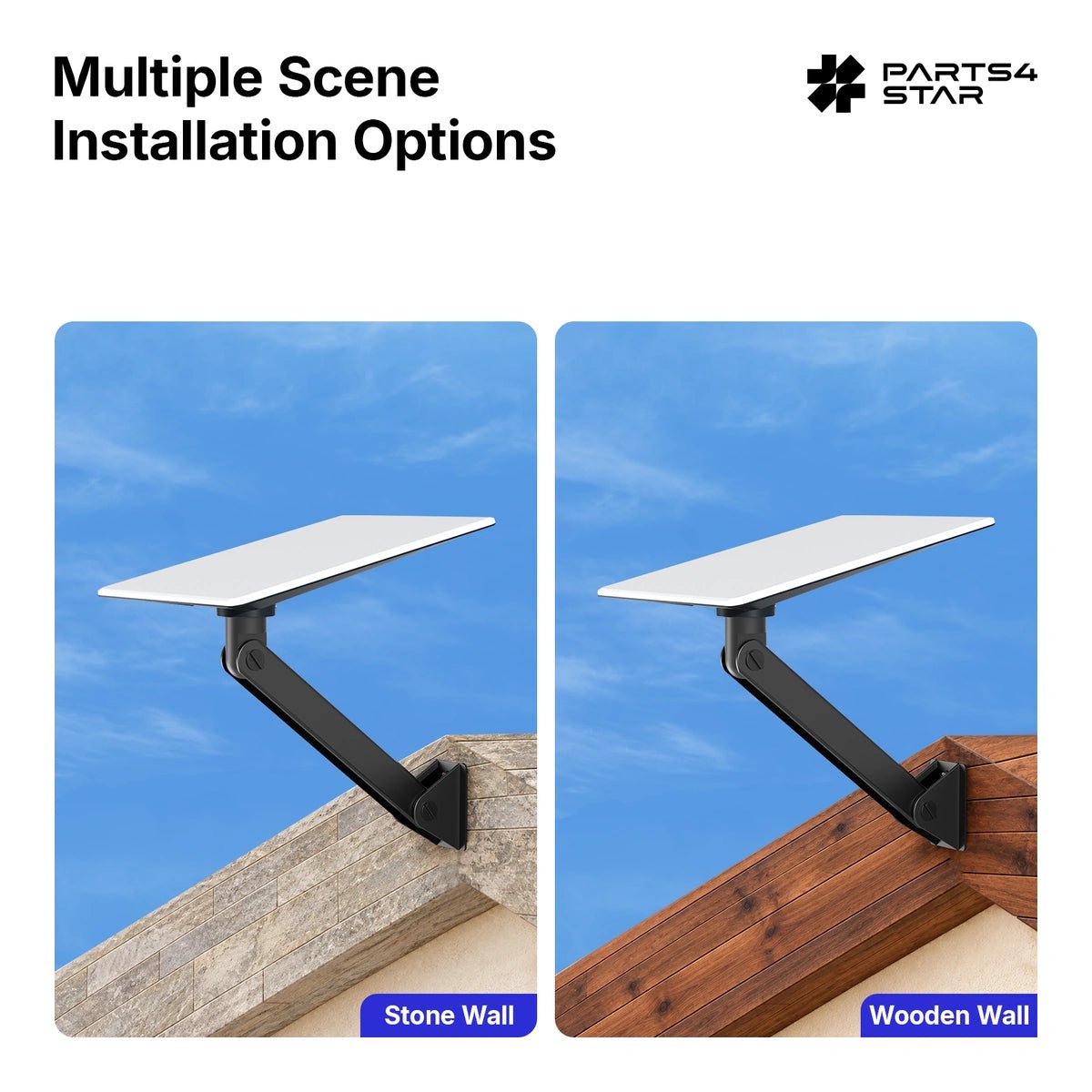 Starlink V5 Double Pivot Home Mount - OEM Style - Parts4Star
