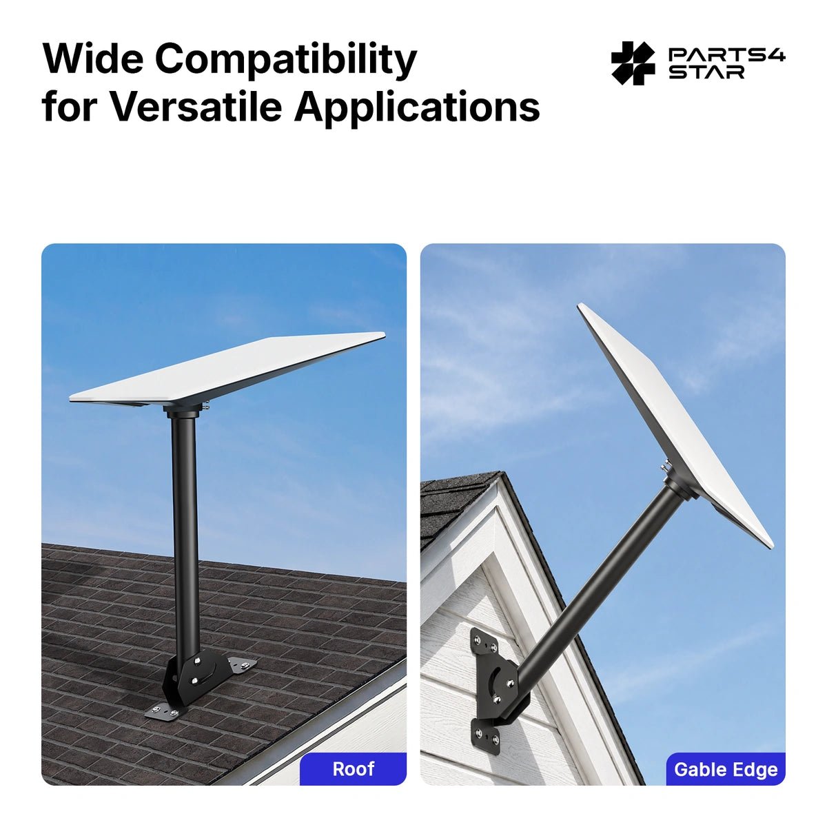 Starlink V5 Adjustable Roof Pole Mount Kit - Parts4Star