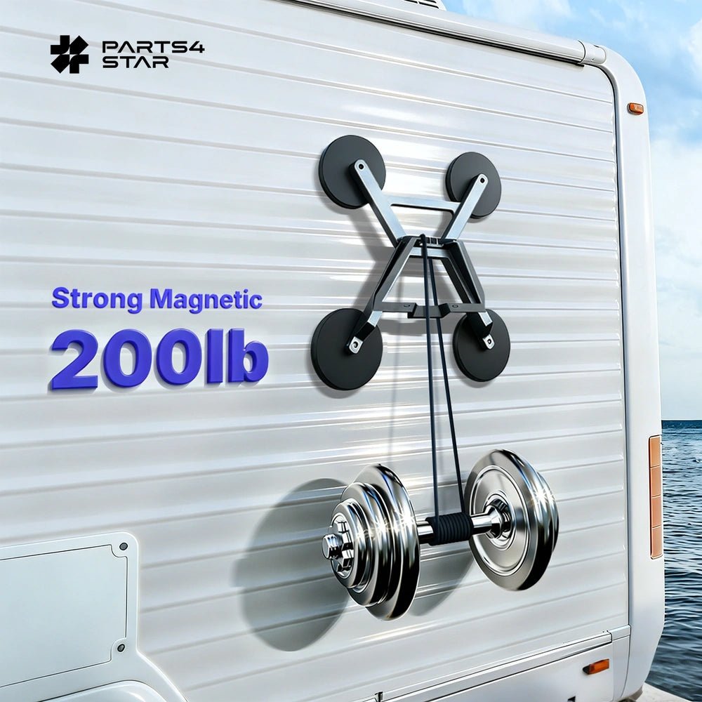 Starlink Mini Magnetic Mount with Quick - Release, 200 lb Strong Magnetic Hold, No - Drilling Vehicle Roof Mount, Starlink Mini Accessories - Parts4Star