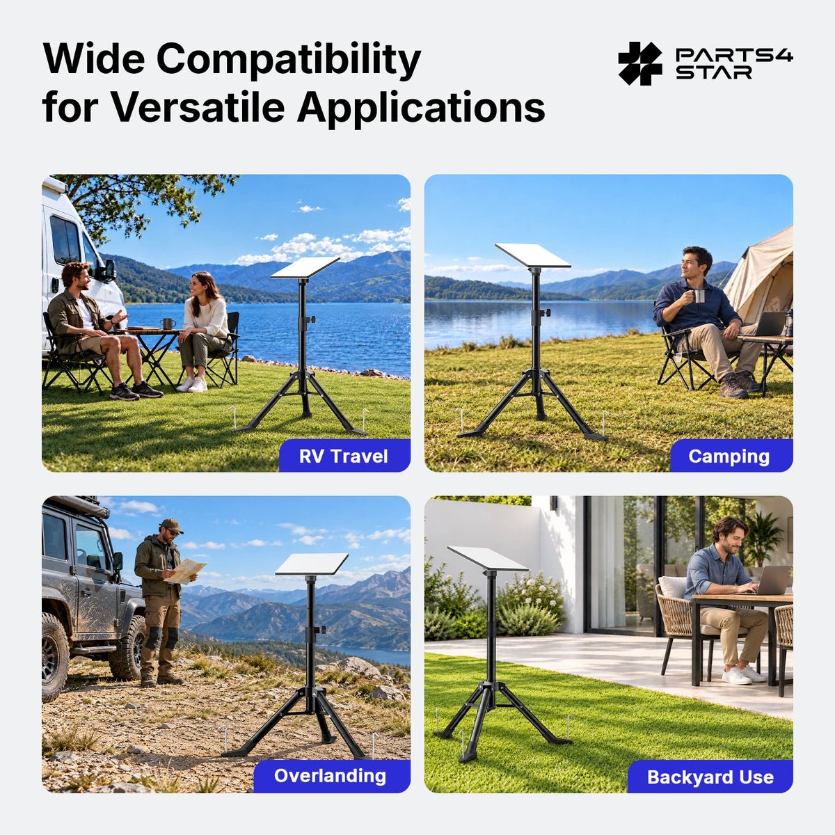Starlink Mini Tripod with Ground Mount Kit - Parts4Star
