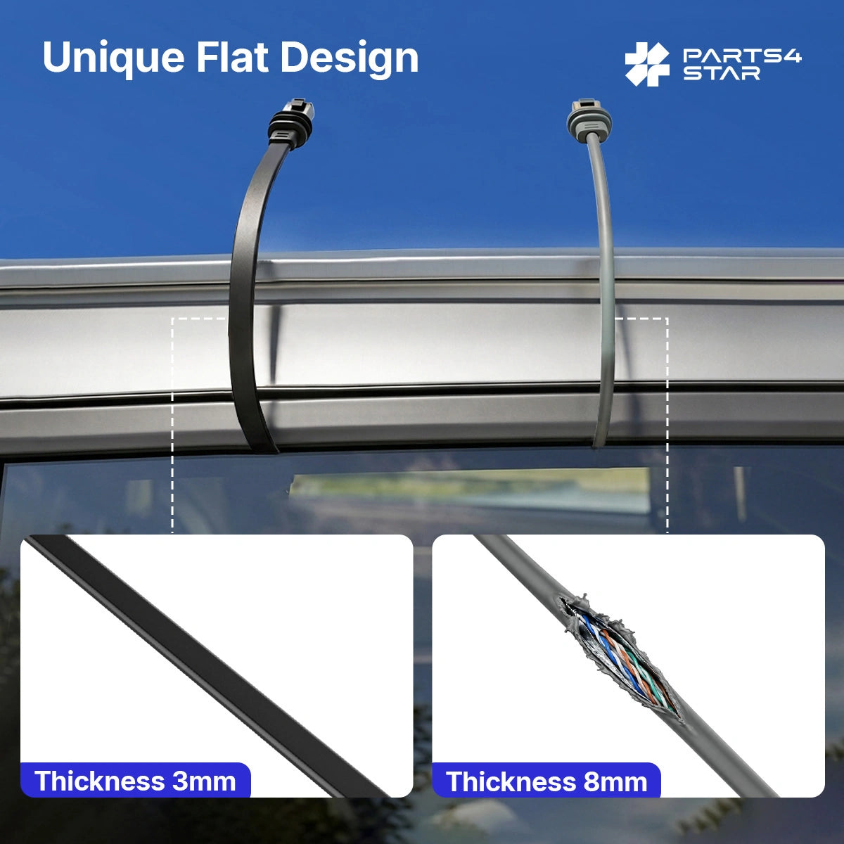 Starlink V5 Wall & Roof Mount Kit – Full Install Bundle with Cable & Router Mount