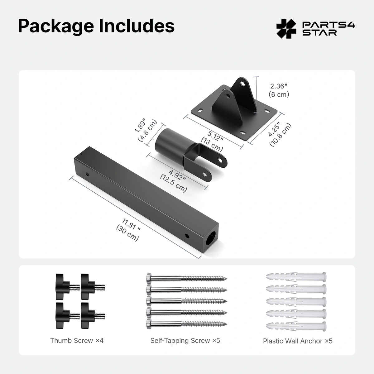 Starlink Supporto a parete regolabile V5 - Rotazione a 360° e inclinazione a 270°