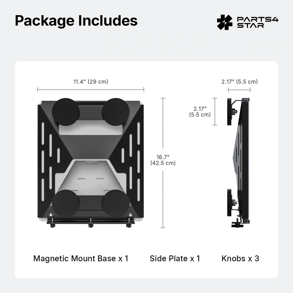 Starlink Mini Supporto magnetico con una forza magnetica di 264 libbre, supporto per tetto resistente e sicuro per la vernice, senza necessità di foratura. Starlink Mini Accessori