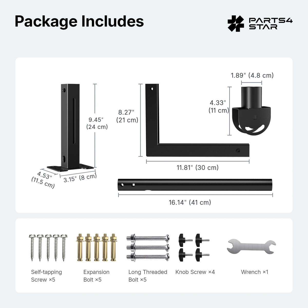 Starlink V5 Wall Mount - Adjustable Telescoping Arm
