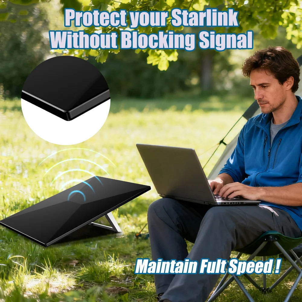 Capa protetora de silicone contra granizo para Starlink Gen 3
