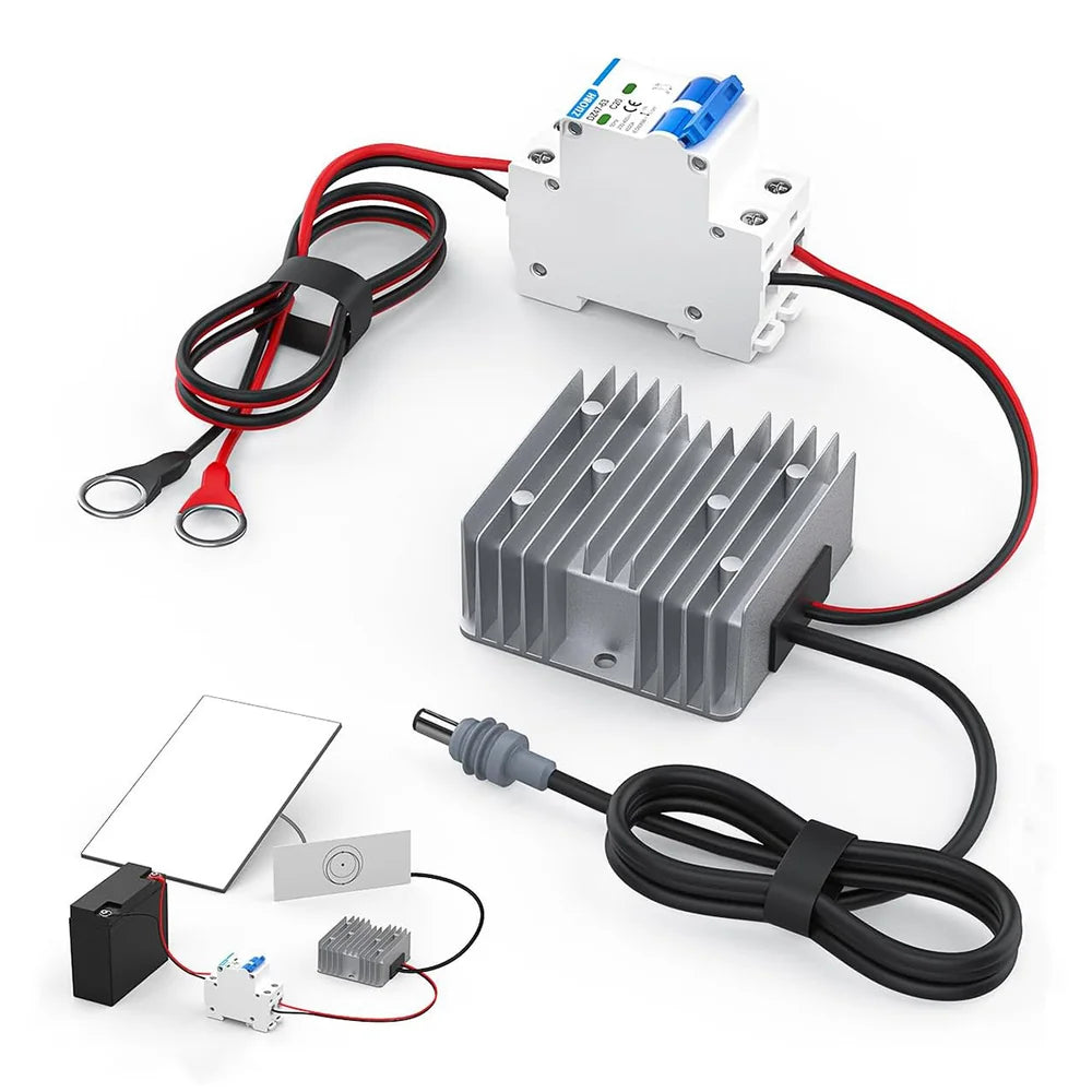 Starlink Gen 3 12V/24V to 57V Power Adapter with Switch for Standard 4 / 4X - Parts4Star