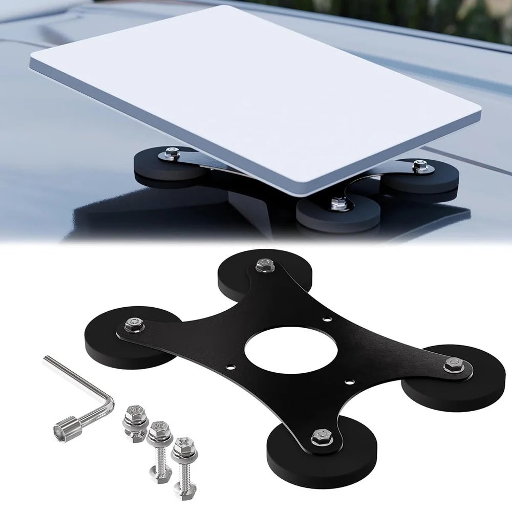 Magnetic No - Drill Car Mount for Starlink Mini – 2025 New Version - Parts4Star