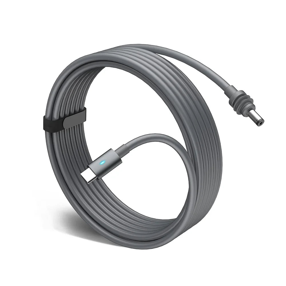 USB-C to DC Cable with LED Indicator for Starlink Mini