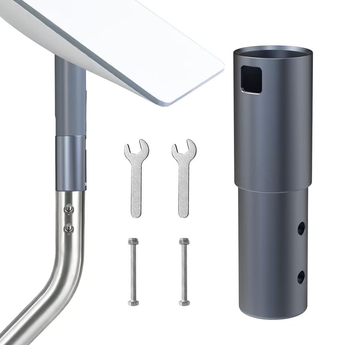 Aluminum Pipe Mount Adapter for Starlink Gen 2 Dish - Parts4Star