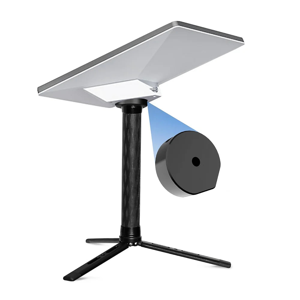 Adaptateur de montage pour trépied nouvelle version 2025 Starlink Mini–Compatible avec les filetages 1/4"-20 et 3/8"-16