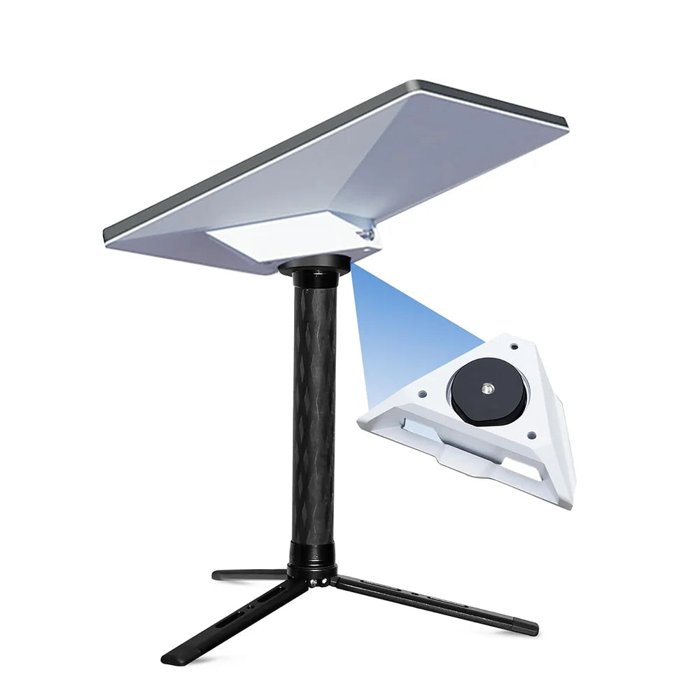 2025 New Version Tripod Mount Adapter for Starlink Mini – Compatible with 1/4"-20 & 3/8"-16 Threads