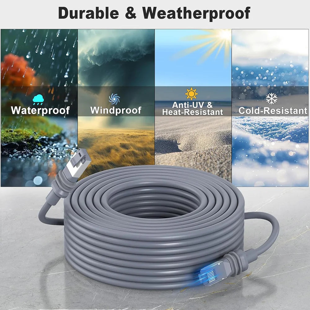 100FT Replacement Extension Cable for Starlink Gen 3/Mini (100FT/30M)